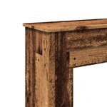 VidaXL Cadre de cheminée vieux bois 90x30x90 cm bois d'ingénierie