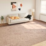 vidaXL Coureur de Tapis MARSA Sable 300 x 400 cm Polyester et PVC