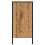 vidaXL Armoire lavabo chêne artisanal 60x30x60 cm bois d'ingénierie