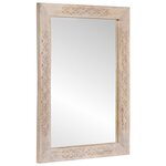 vidaXL Ensemble de mobilier de salle de bain avec étagère 2 Pièces Blanc