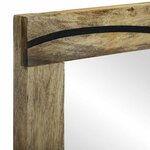 vidaXL Ensemble de mobilier de salle de bain avec étagère 2 Pièces Marron