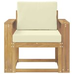 vidaXL 2 Pièce Ensemble de canapés d'extérieur Polyester