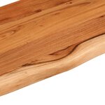 vidaXL Dessus de table 140x40x2 5 cm rectangulaire bois massif acacia