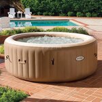 Intex Cuve thermale de massage à bulles ronde PureSpa 196x71 cm