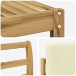 vidaXL Ensemble de canapés d'extérieur 6 pc