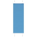 vidaXL Store plissé bleu 45x150 cm largeur du tissu 44 4 cm polyester