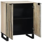 vidaXL Armoires de rangement et casiers Blanc et Noir