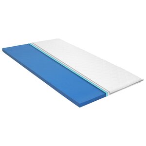 vidaXL Sur-matelas 140 x 200 cm Mousse à mémoire de forme Visco 6 cm