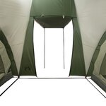 vidaXL Tente familiale à dôme 6 personnes vert imperméable