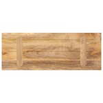 vidaXL Dessus de table 90x40x2 5 cm rectangulaire bois massif manguier