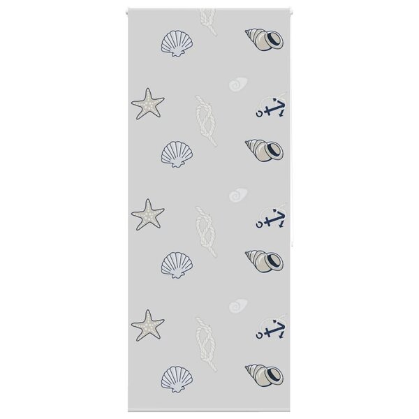 vidaXL Store enrouleur de douche 110x240 cm largeur du tissu 106 cm