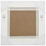 vidaXL Miroir mural style baroque 40x40 cm Argenté