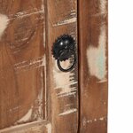 vidaXL Table de chevet 2 Pièces 40x32x46 cm bois massif de récupération