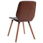 vidaXL Chaises à manger lot de 4 gris tissu