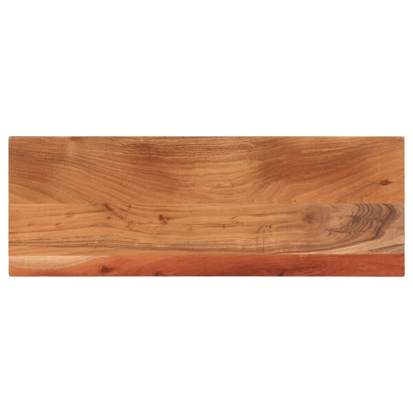 vidaXL Dessus de table 90x20x3 8 cm rectangulaire bois massif d'acacia