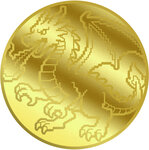 Monnaie PIXEL DRAGON 1/1000 Oz Or 12$ Liberia 2026 (PRÉCOMMANDE)