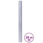 vidaXL Films pour fenêtre 5 Pièces dépoli motif arc-en-ciel 3D PVC