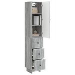 vidaXL Ensemble de Meubles 2 Pièces 33 x 34 5 x 90 cm Bois d'ingénierie