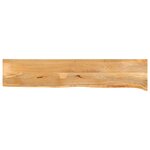 vidaXL Dessus de table à bord vivant 140x20x3 8cm bois massif manguier