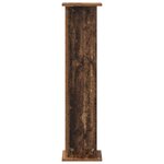vidaXL Support de Plante 2 pièces Bois ancien 25 x 25 5 x 100 5 cm