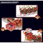 Mould King 10154 - Traîneau du Père Noël et des rennes