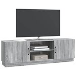 vidaXL Meuble TV Sonoma gris 150 x 31 x 47 cm Bois d'ingénierie