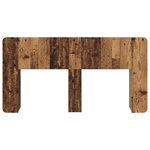 vidaXL Cabinet de Tête de Lit Bois ancien Bois d'ingénierie