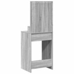 vidaXL Coiffeuse Gris Sonoma 50 x 41 x 135 cm Bois d'ingénierie