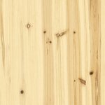 vidaXL Table basse 110x50x33 5 cm bois de sapin massif
