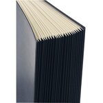Trieur couverture plastifiée avec élastiques 24 compartiments bleu