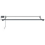 vidaXL Store rétractable manuel avec LEDs 3 x 2 5 m