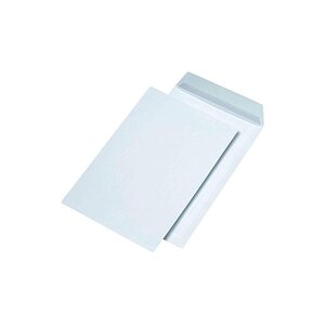 Mailmedia 250 pochettes d'expédition c4 adhésives, sans fenêtre,