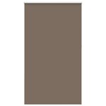 vidaXL Store enrouleur occultant café 140x210cm largeur du tissu