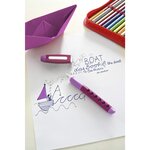 Stylo plume Educatif Scribolino Gaucher Mûre FABER-CASTELL