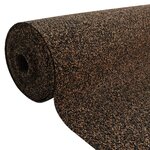 vidaXL Rouleau de liège en caoutchouc 100x1000 cm 2 mm