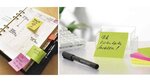 Pack de 3 Bloc-notes repositionnables 40 x 50 mm Neon tricolore TESA