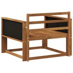 vidaXL Sofa de milieu extérieur Naturel