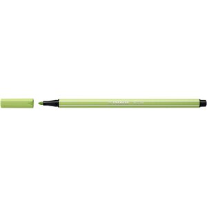 Feutre de Dessin PEN 68 Pte ogive Moyenne 1 mm Vert pistache STABILO