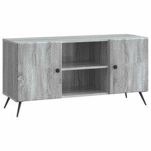 vidaXL Meuble TV 102 x 34 5 x 50 cm Sonoma gris Bois d'ingénierie