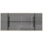 vidaXL Ensemble de salle à manger pour jardin 9 Pièces Beige polyrotin