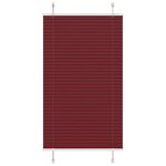 vidaXL Store plissé rouge bordeaux 75x100 cm largeur du tissu 74 4 cm