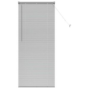 vidaXL Stores vénitiens Argenté 175 x 70 cm Aluminium