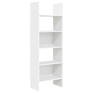 vidaXL Bibliothèque Blanc 60x35x180 cm Bois d’ingénierie