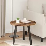 vidaXL Plateau de table Bois ancien 50 x 50 x 1 5 cm Bois d'ingénierie