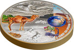 Pièce de monnaie en Argent 10 Dollars g 62.2 (2 oz) Millésime 2022 Our Earth DESERT