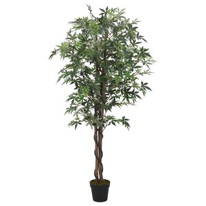 vidaXL Érable artificiel 756 feuilles 200 cm vert
