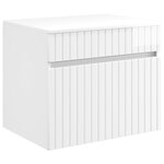 vidaXL Cabinet de Salle de Bain Mural Blanc brillant 59 x 44 5 x 50 cm