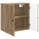 vidaXL Armoire Murale 59 x 31 x 60 cm Bois d'ingénierie
