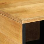 vidaXL Table basse marron 80x50x40 cm bois de manguier massif