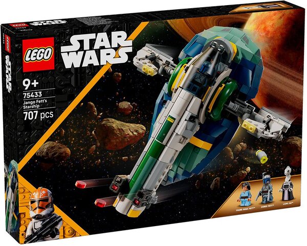 LEGO Star Wars : Vaisseau de Jango Fett - Set de Construction 75433